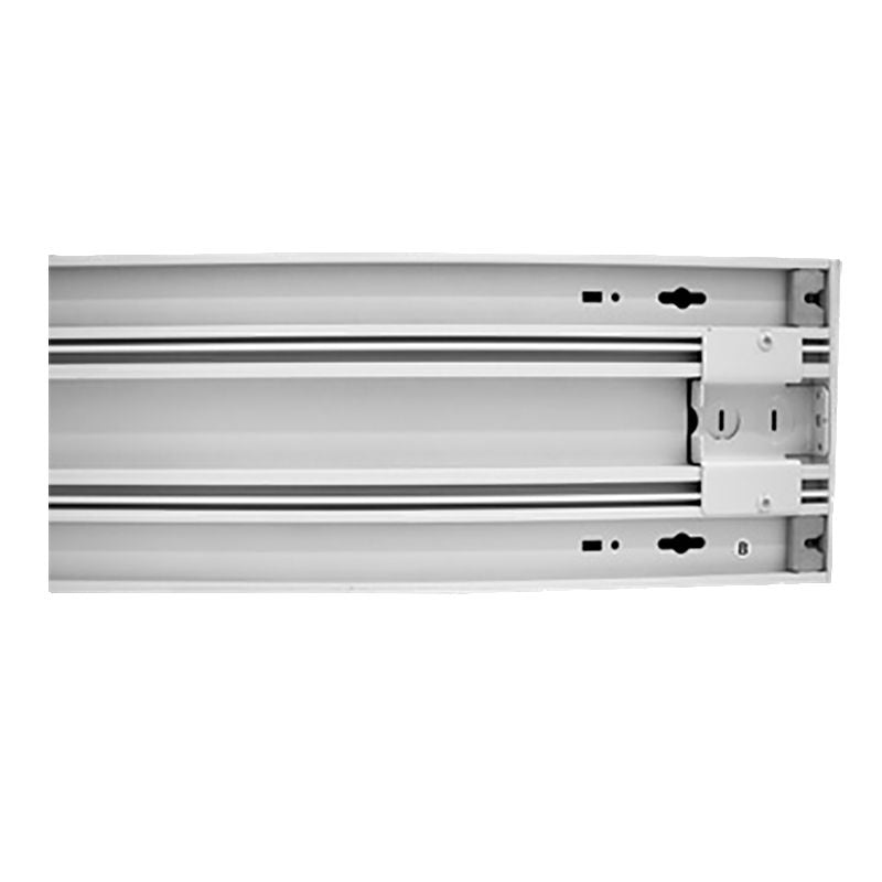 Westgate SCX6-6FT-60-90W-MCTP-LUV-WH LED 6" Superior Architectural Seamless Indirect Linear Light with White Louver Lens - Matte White