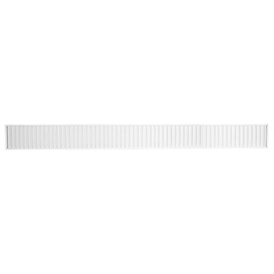 Westgate SCX6-6FT-60-90W-MCTP-LUV-WH LED 6" Superior Architectural Seamless Indirect Linear Light with White Louver Lens - Matte White