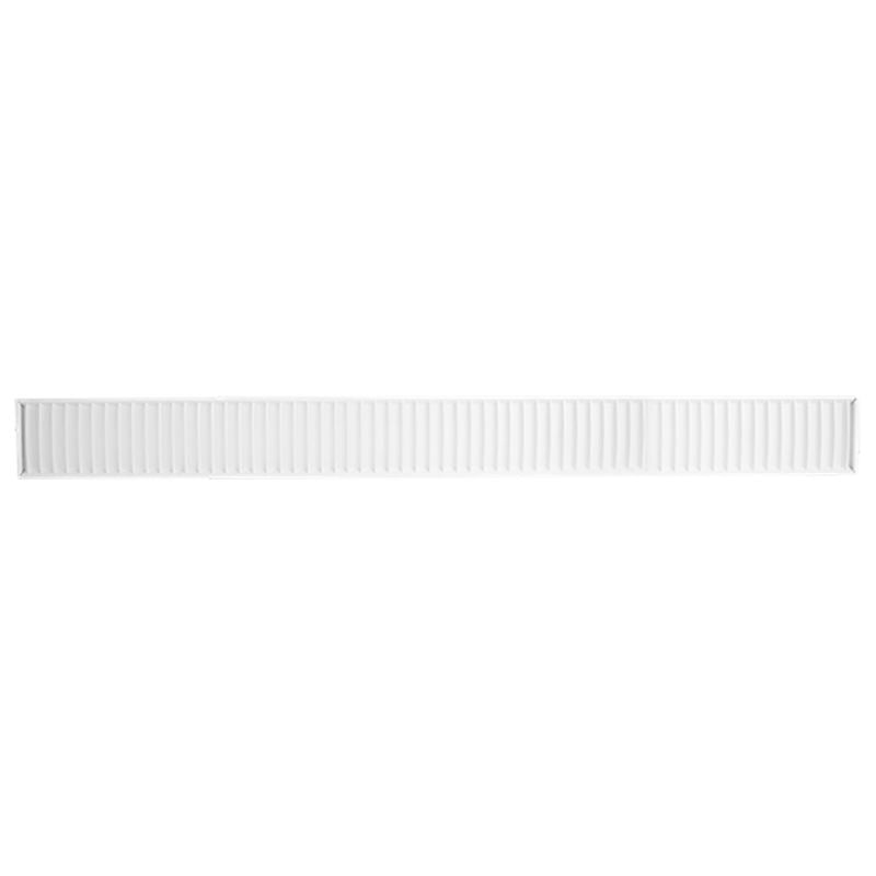 Westgate SCX6-6FT-60-90W-MCTP-LUV-WH LED 6" Superior Architectural Seamless Indirect Linear Light with White Louver Lens - Matte White