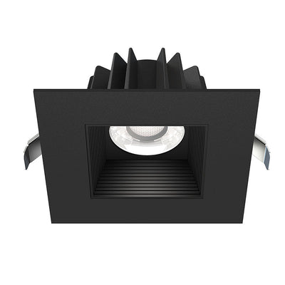 Westgate SDL4S-SB-MCT5-BK Snap-In 4" Square Recessed Light - Black