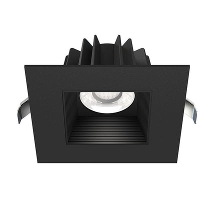 Westgate SDL4S-SB-MCT5-BK Snap-In 4" Square Recessed Light - Black