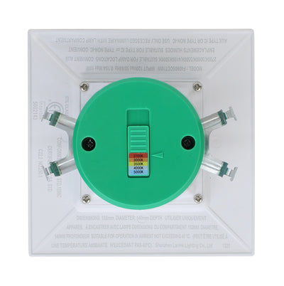 Westgate 6" Smooth Square LED 5CCT Trim