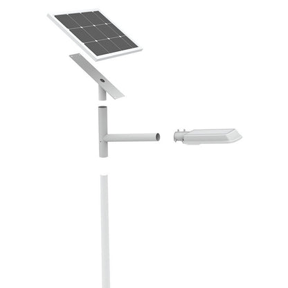 Westgate SOLA-SPLT-30W-50K Roadway and Area Solar Split Light - Light Grey