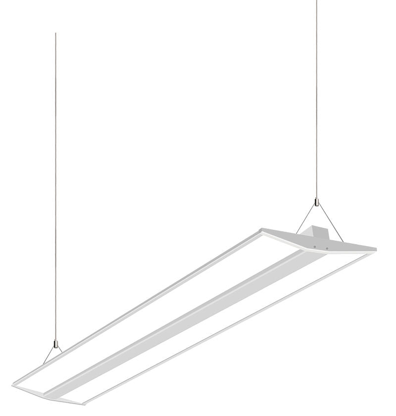 Westgate CWS-48-MCTP 48" Commercial/Waiting Room Indoor Wall Sconce and Suspended Light - White