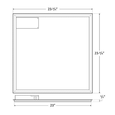Westgate TGL-2X2-30K LED T-Bar Grid Panel Light - White