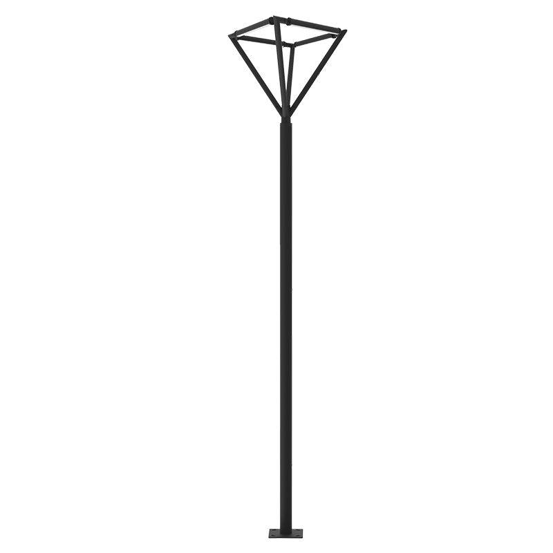 Westgate Tree of Light Post Top Quad-AR, 100W, 5000K, Led Outdoor Light - Black