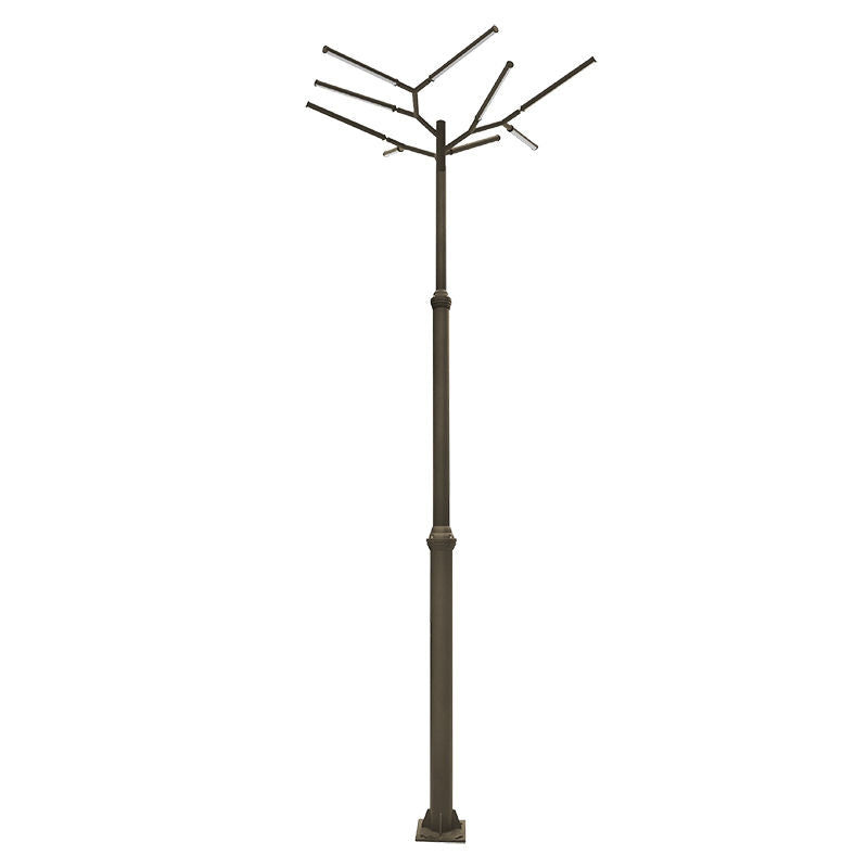 Westgate Tree of Light, A Natural Designer Light Structure for Open Areas, 225W, 5000K, Led Outdoor Light - Bronze