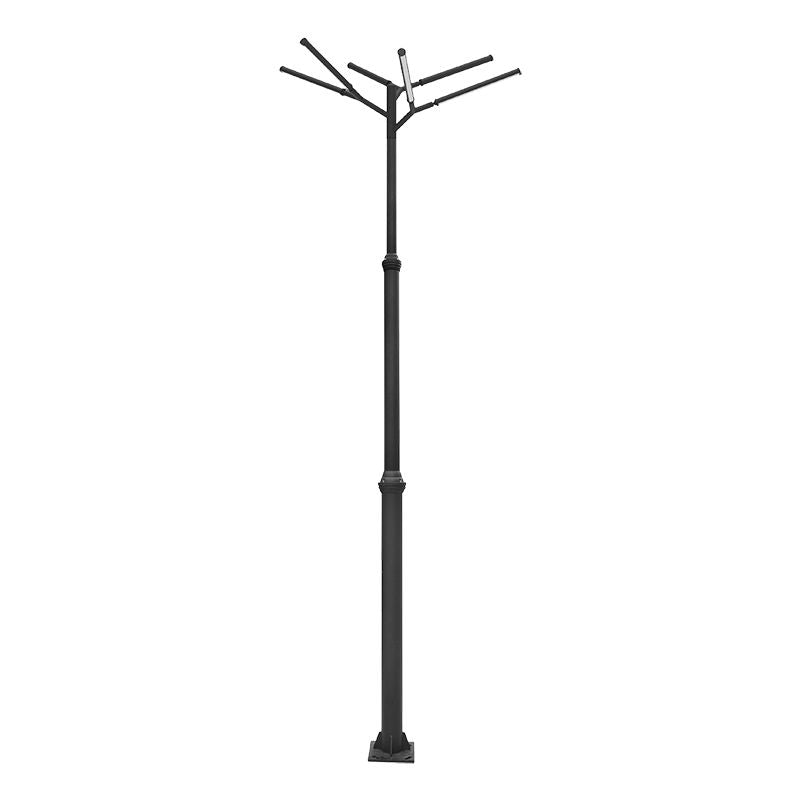 Westgate Tree of Light, A Natural Designer Light Structure for Open Areas, 150W, 3000K/4000K/5000K, Led Outdoor Light - Black