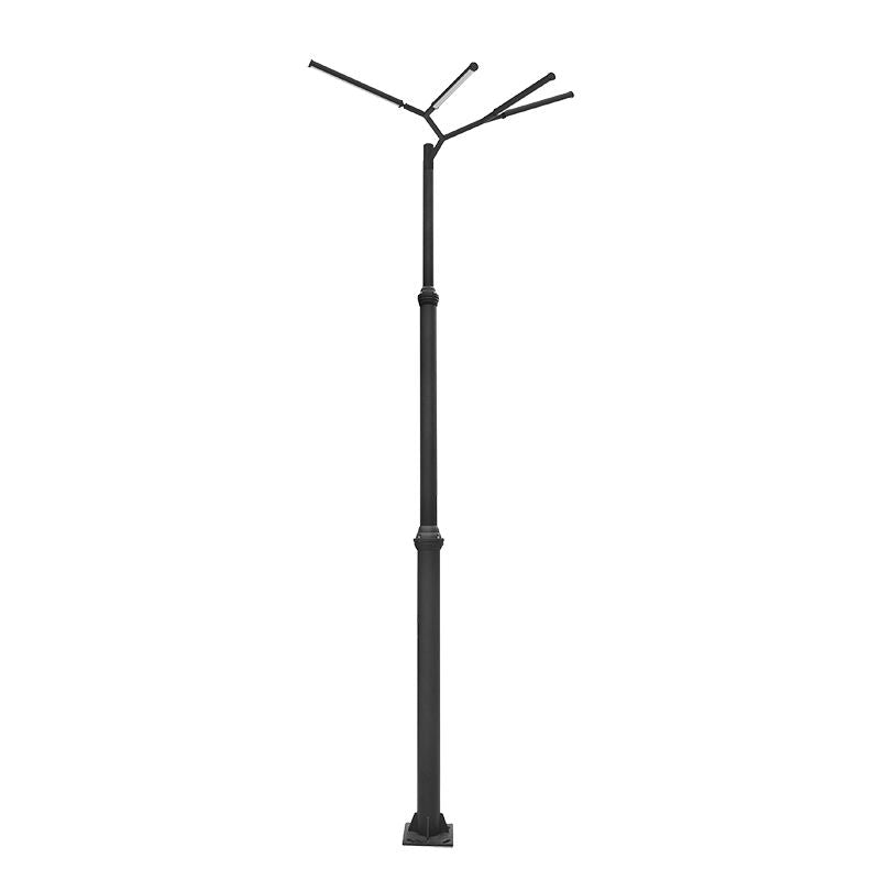 Westgate Tree of Light, A Natural Designer Light Structure for Open Areas, 100W, 3000K/4000K/5000K, Led Outdoor Light - Black