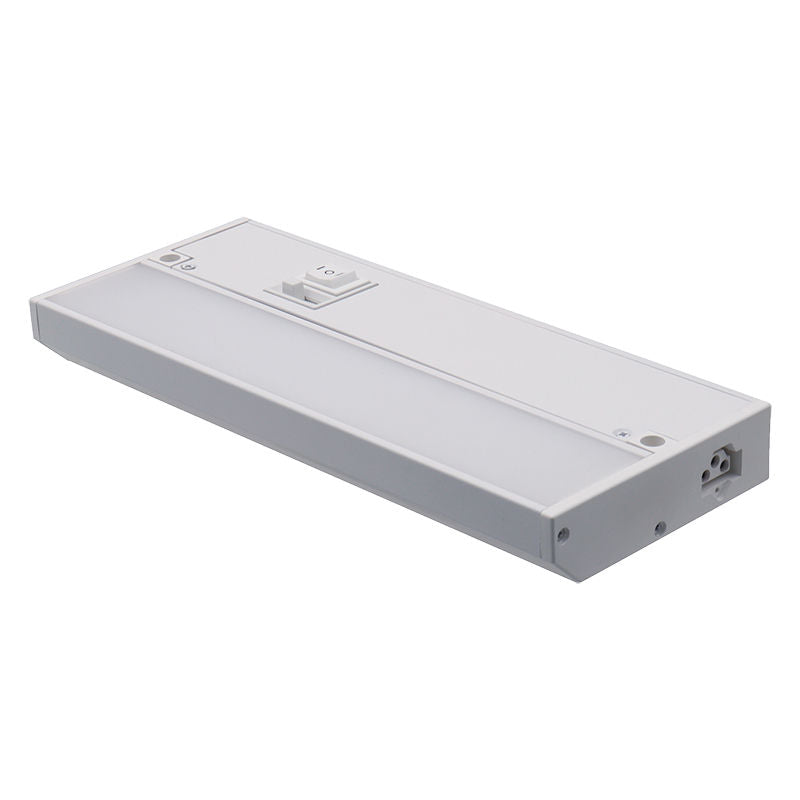 Westgate 9" Hard-Wire Under Cabinet Light, 10W, 2700K/3000K/3500K/4000K/5000K, Led Commercial Lighting - White