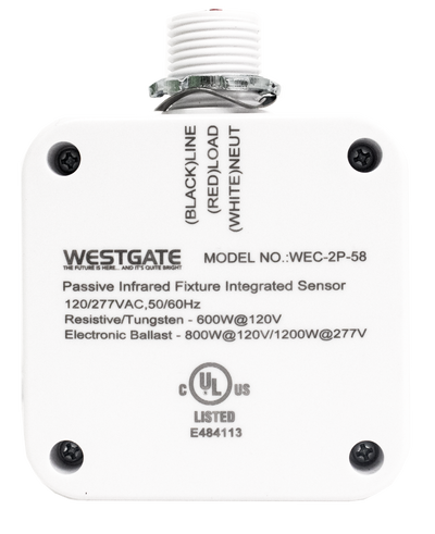 Westgate WEC-2P-58 On/Off PIR 120-277V Highbay Sensor Outdoor Lighting