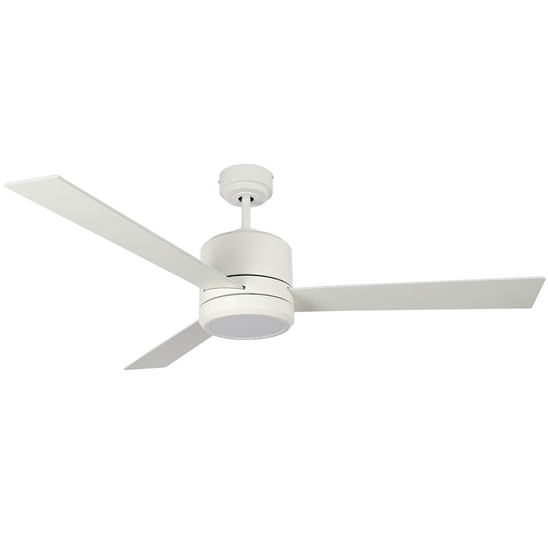 Westgate WFL-116-WS-3B-52-30K-WH-WH 52" Plywood 3-Blade Ceiling Fan & Light - White