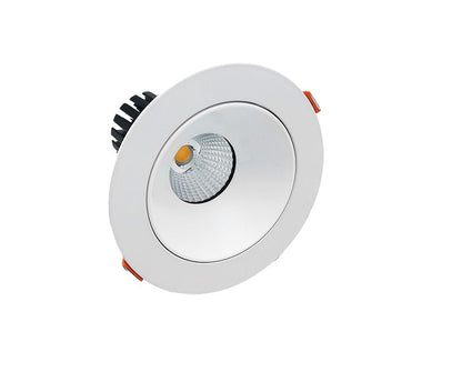 Westgate LRD-7W-27K-4WTR-WH LED Architectural Winged Recessed Light 4" Open Trim - White