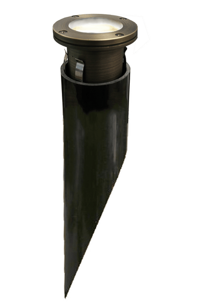 Westgate 5W 3000K LED Well Light With Sleeve- Black, Bronze