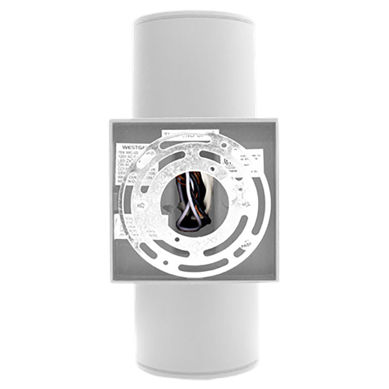 Westgate WMC-UDL-RGBW-WH 4" RGBW LED Outdoor Round Cylinder Light - White
