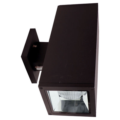 Westgate WMCS5-UDL-MCT-BR-DD LED MCT Square Wall Mount Cylinder Light - Bronze