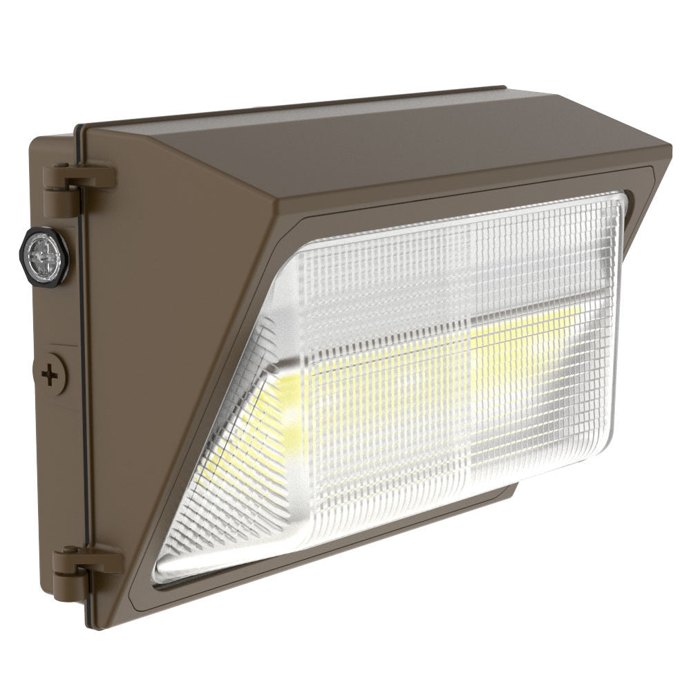 Westgate WMXE-MD-80-120W-50K-P Traditional Wall Pack with Photocell (Photocell Disconnect Switch) - Bronze