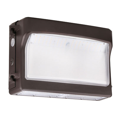 Westgate WPAX-SERIES 100W Modern Power & CCT Adjustable Cut Off Wall Pack - Dark Bronze