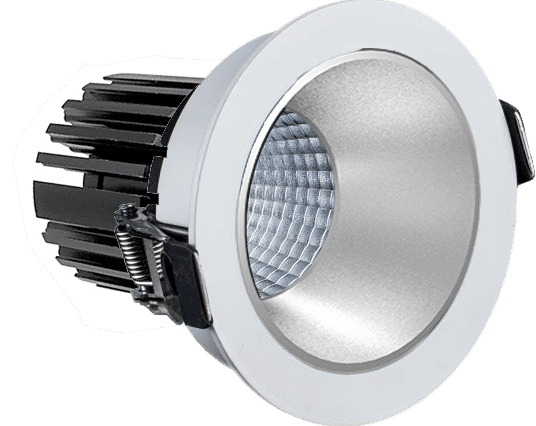 Westgate LRD-7W-27K-3WTR-HZ LED 3" Architectural Winged Recessed Light Residential Lighting - Matte Silver