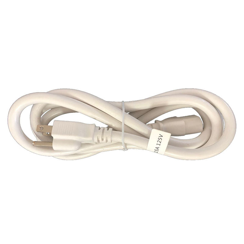 Westgate UCA-PC-6FT-WHT 6' Power Cord Cord For UCE and UCA Series - White