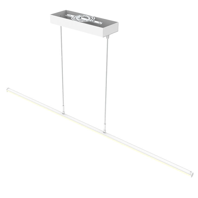 Westgate SDTL-4FT-20-30W-MCTP Power & CCT Adjustable Linear Tube Decorative Suspended Light - White