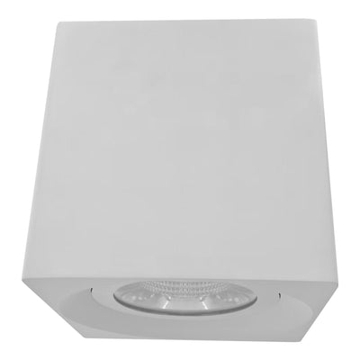 Westgate CMCSR9S-MCTP-DD-WH 9-Inch Black EU-Design Square Rounded-Corner Commercial Cylinders, 42W/56W/70W, 3000K/4000K/5000K - WH