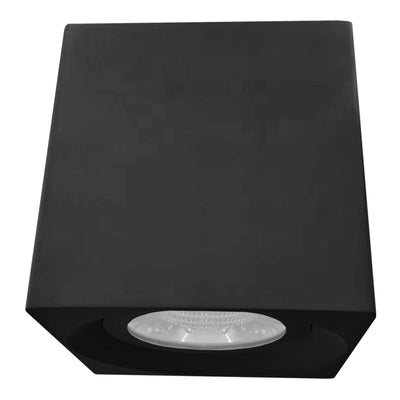 Westgate CMCSR9S-MCTP-DD-BK 9-Inch Black EU-Design Square Rounded-Corner Commercial Cylinders, 42W/56W/70W, 3000K/4000K/5000K - Black