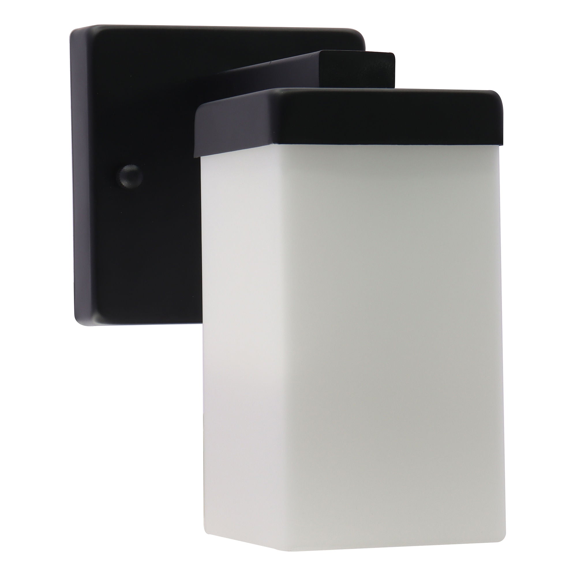 Westgate VLM-E26-1L-BK 1-Lamp E26 Lamp-Ready Vanity Light, 60W, 120VAC/60Hz - Black Finish