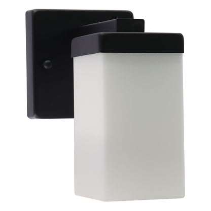 Westgate VLM-E26-1L-BK 1-Lamp E26 Lamp-Ready Vanity Light, 60W, 120VAC/60Hz - Black Finish