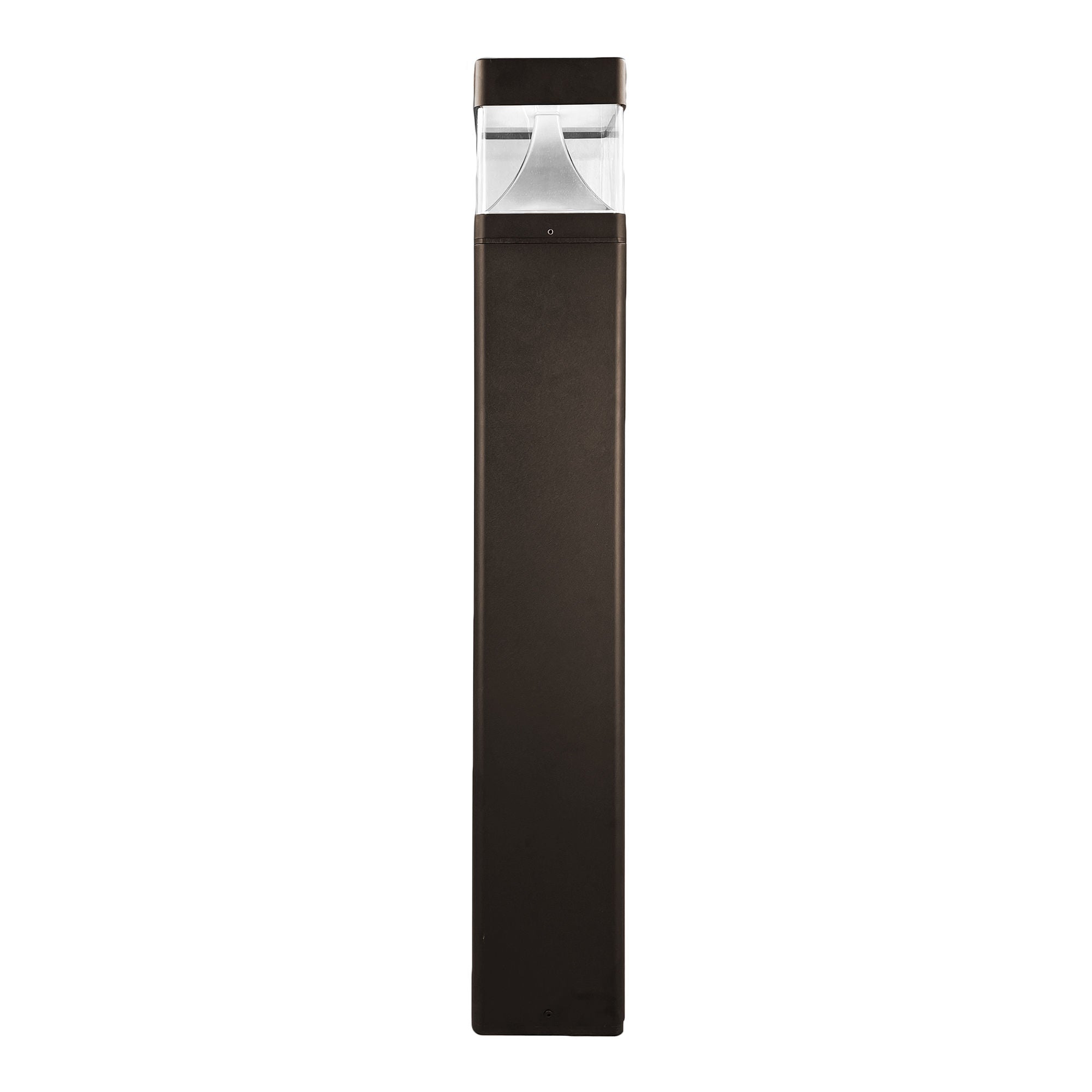 Westgate BOL-G8-200-MCTP-BR-WH G8 Bollard Head Square - White Reflector 10/18/25w 3CCT - Bronze
