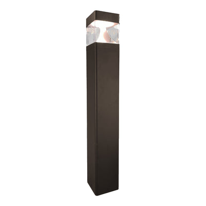 Westgate BOL-G8-200-MCTP-BR-WH G8 Bollard Head Square - White Reflector 10/18/25w 3CCT - Bronze