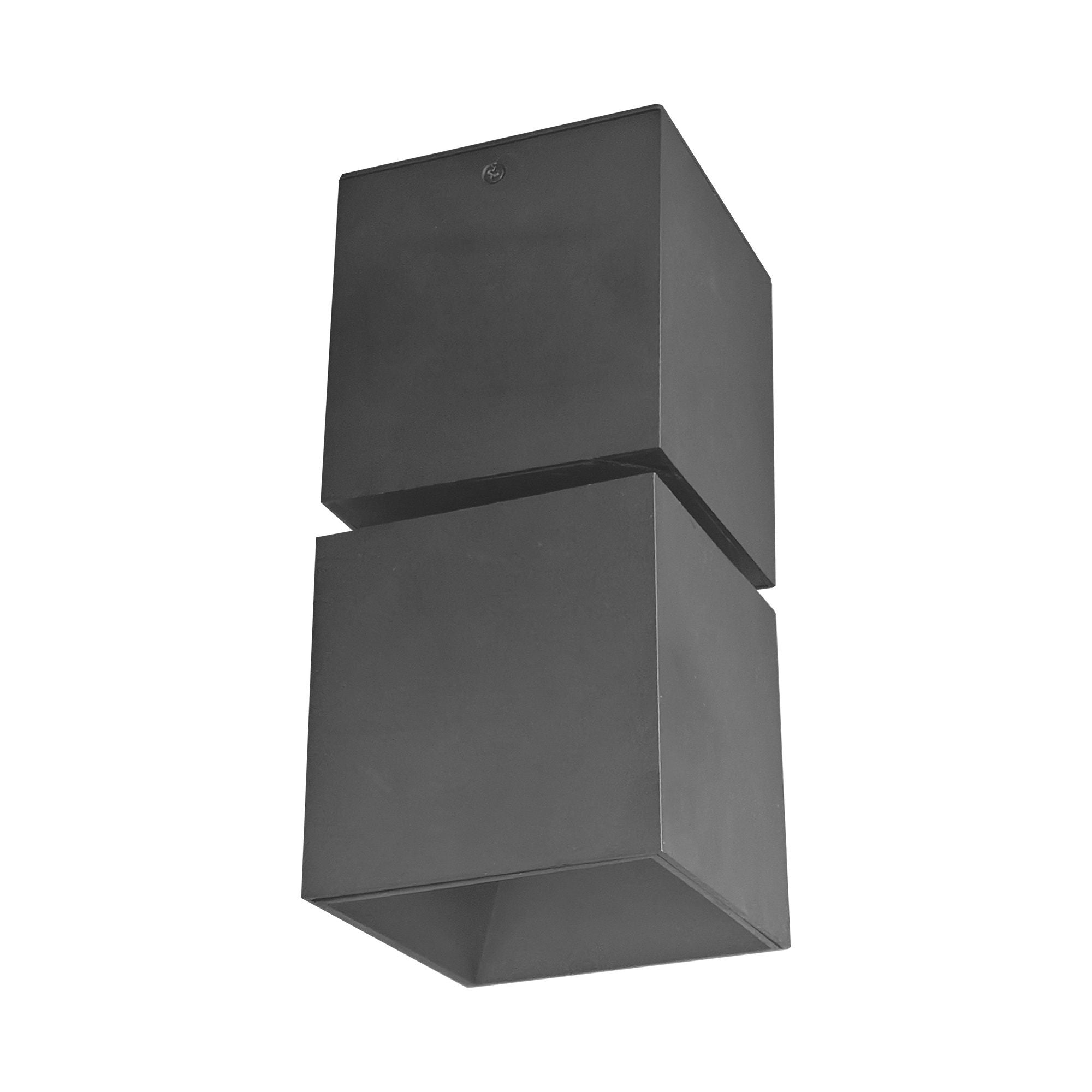 Westgate CMCS4-ADJ-MCTP-DD-BK 4-inch Square Adjustable-Head Commercial Cylinder,12W/16W/20W, 3000K/000K/5000K - Black
