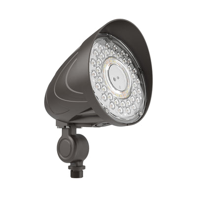 Westgate FLD4X-25W-MCTPB-D-BR Bronze X-GEN LED Bullet Flood Light, Selectable Power CCT and Beam Angle - Bronze