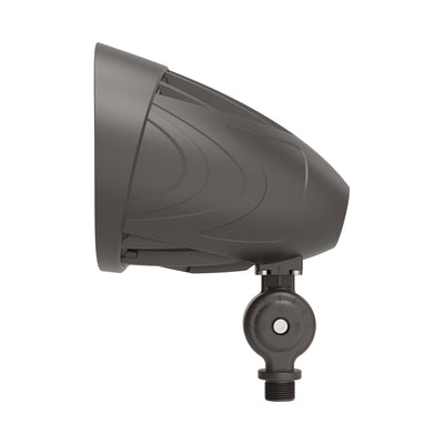 Westgate FLD4X-25W-MCTPB-D-BR Bronze X-GEN LED Bullet Flood Light, Selectable Power CCT and Beam Angle - Bronze