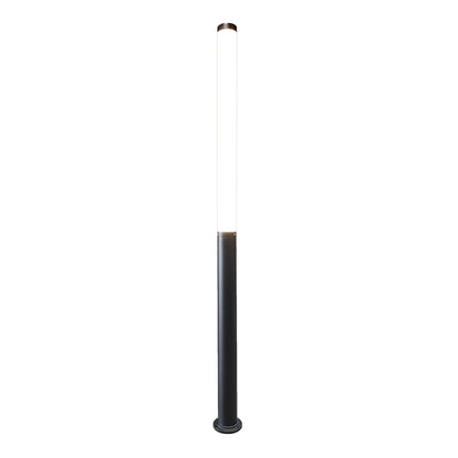 Westgate LCG4-8FT-48-MCTP-BK 4.73in X 8ft Architectural Light Column 48in Light Section 45/60/75w 3CCT 0-10v