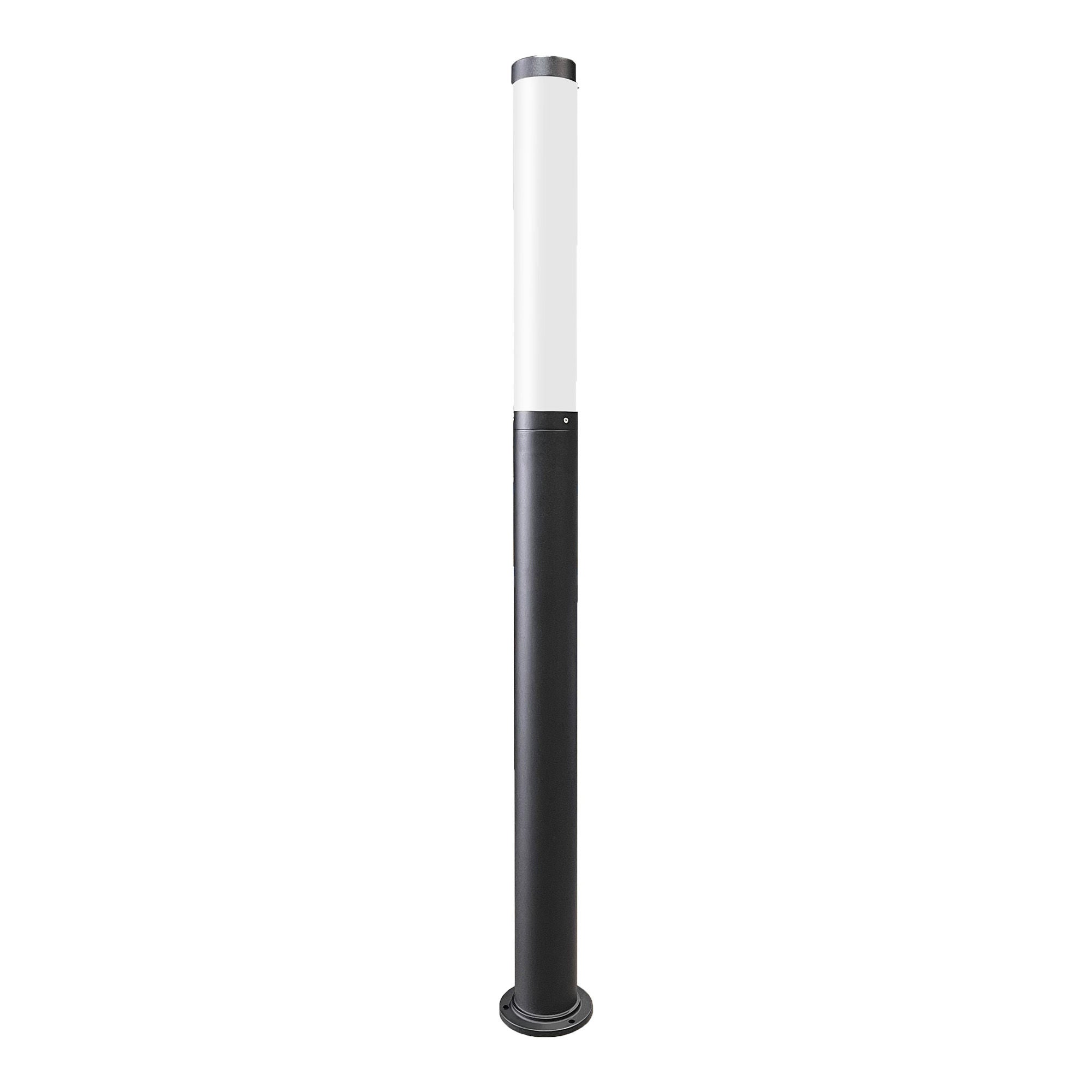 Westgate LCG4-6FT-24-MCTP-BK 4.73in X 6ft Architectural Light Column 24in Light Section 21/28/35w 3CCT 0-10v