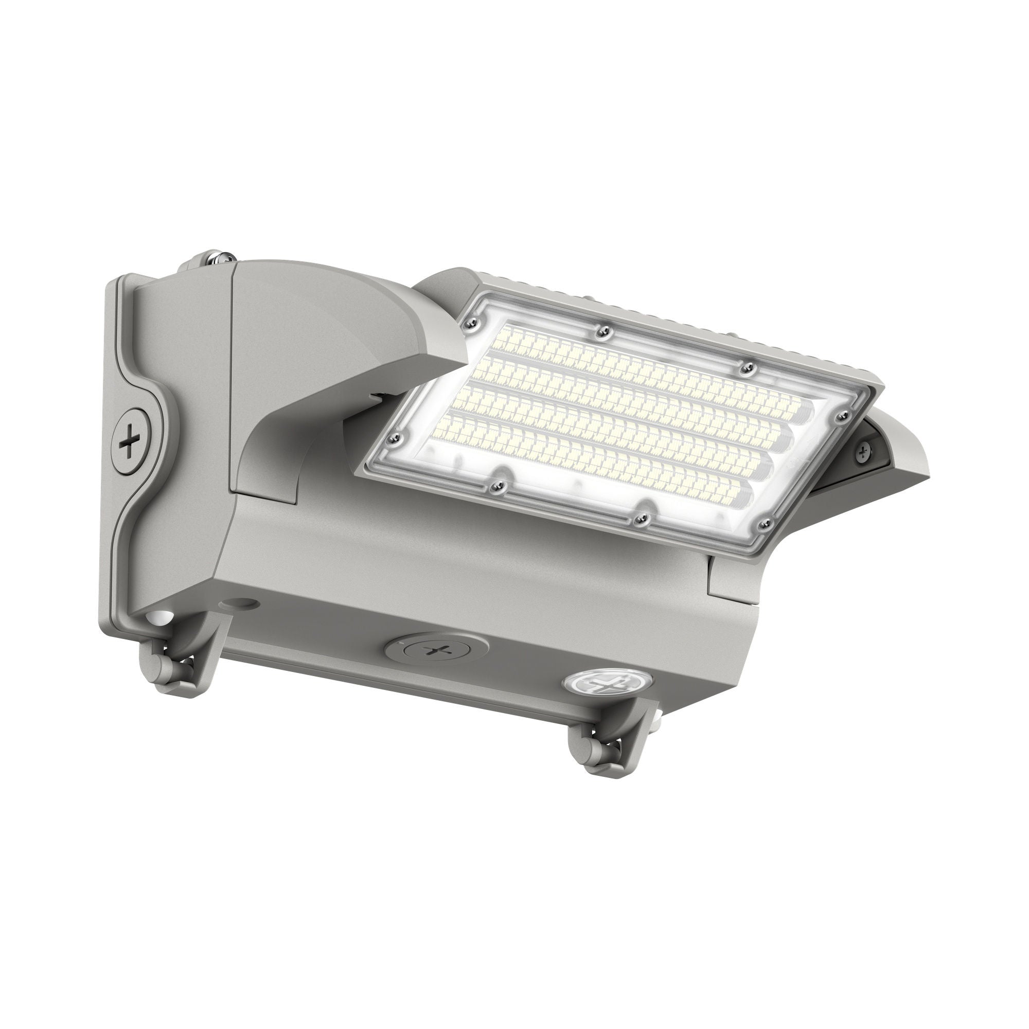 Westgate LW360-15-40W-MCTP-PSR-SIL 15-40W Rotatable LED Wall Pack Photocell Sensor-Ready 3CCT - Silver