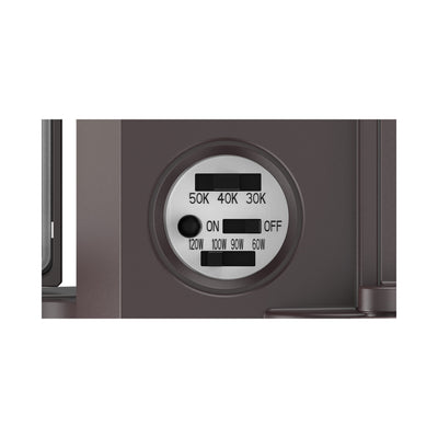 Westgate LW360-60-120W-MCTP-PSR 60-120W High-Output Rotatable LED Wall Pack Photocell Sensor-Ready 3CCT - Bronze