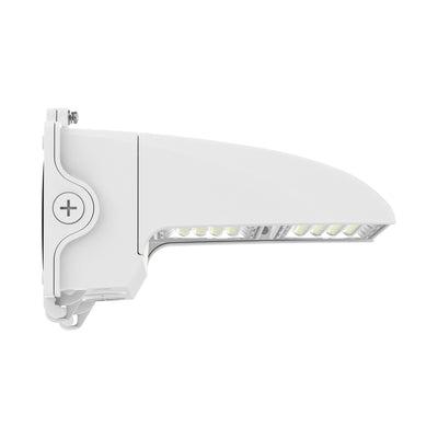 Westgate LW360-60-120W-MCTP-PSR-WH 60-120W High-Output Rotatable LED Wall Pack Photocell Sensor-Ready 3CCT - White