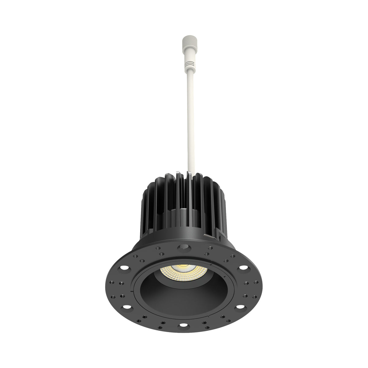 Westgate RD2TL-MCT5-BK 2" Round Trimless Recessed Downlight, 9W, 5CCT Selectable, 600 Lumens, 90 CRI - Black Finish