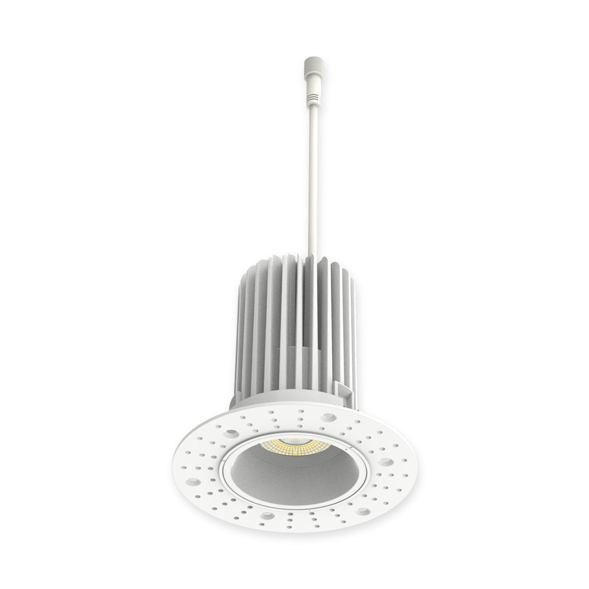 Westgate RD3TL-MCT5 3" Round Trimless Recessed Downlight, 15W, 5CCT Selectable, 1,000 Lumens, 90 CRI - White Finish
