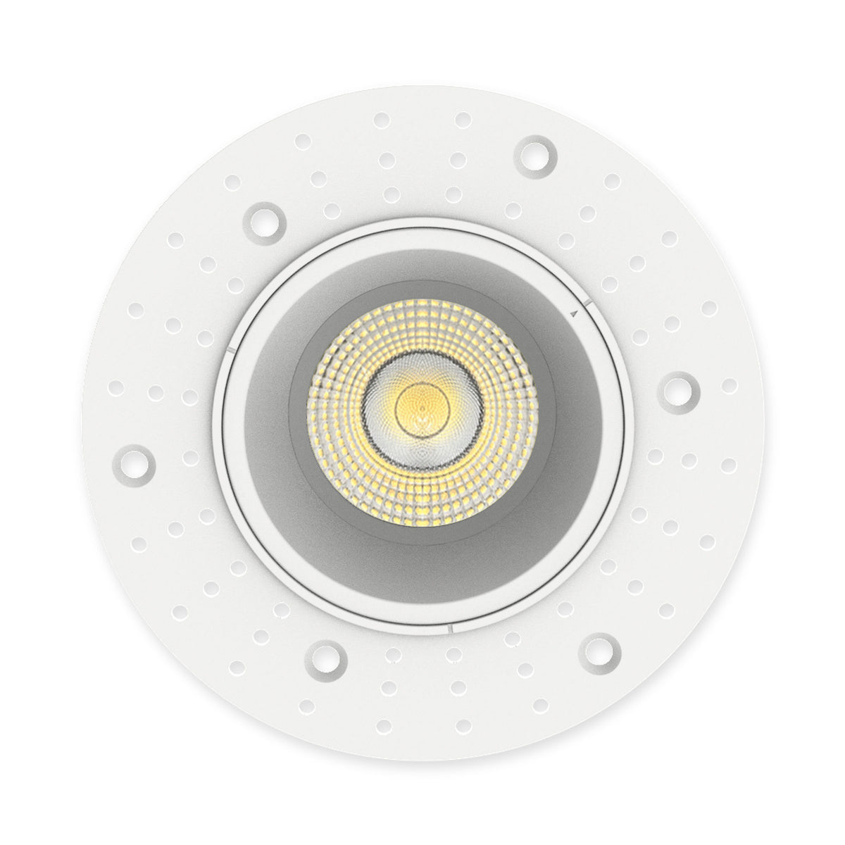 Westgate RD3TL-MCT5 3" Round Trimless Recessed Downlight, 15W, 5CCT Selectable, 1,000 Lumens, 90 CRI - White Finish