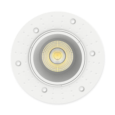 Westgate RD3TL-MCT5 3" Round Trimless Recessed Downlight, 15W, 5CCT Selectable, 1,000 Lumens, 90 CRI - White Finish