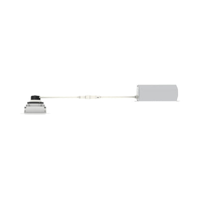 Westgate RDG2TL-MCT5 2" Round Gimbal Trimless Recessed Downlight, 6W, 5CCT Selectable, 400 Lumens, 90 CRI - White Finish