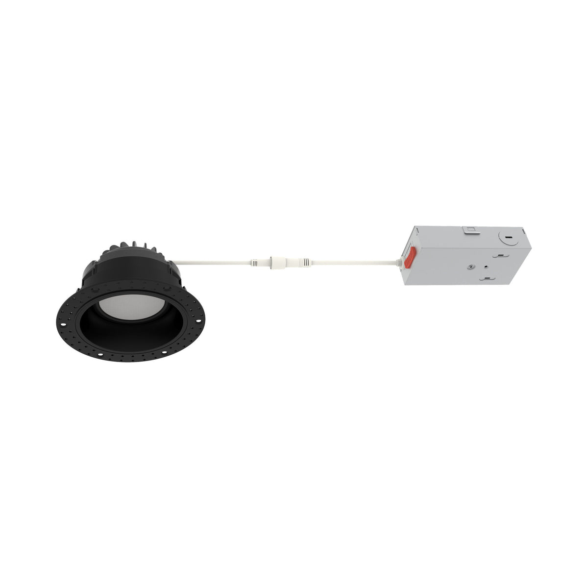 Westgate RDG4TL-MCT5-BK 4" Round Gimbal Trimless Recessed Downlight, 15W, 5CCT Selectable, 1,250 Lumens, 90 CRI - Black Finish