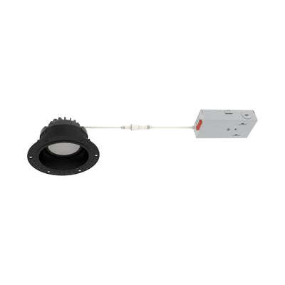 Westgate RDG4TL-MCT5-BK 4" Round Gimbal Trimless Recessed Downlight, 15W, 5CCT Selectable, 1,250 Lumens, 90 CRI - Black Finish
