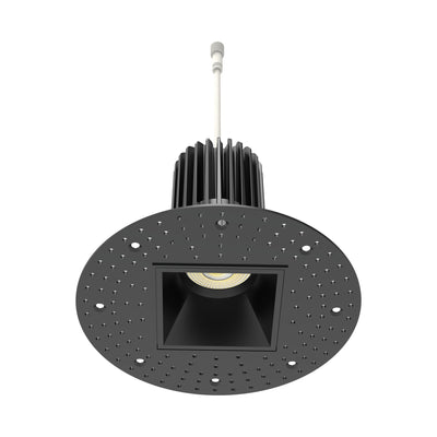 Westgate RDS4TL-MCT5-BK 4" Square Trimless Recessed Downlight, 20W, 5CCT Selectable, 1,600 Lumens, 90 CRI - Black Finish