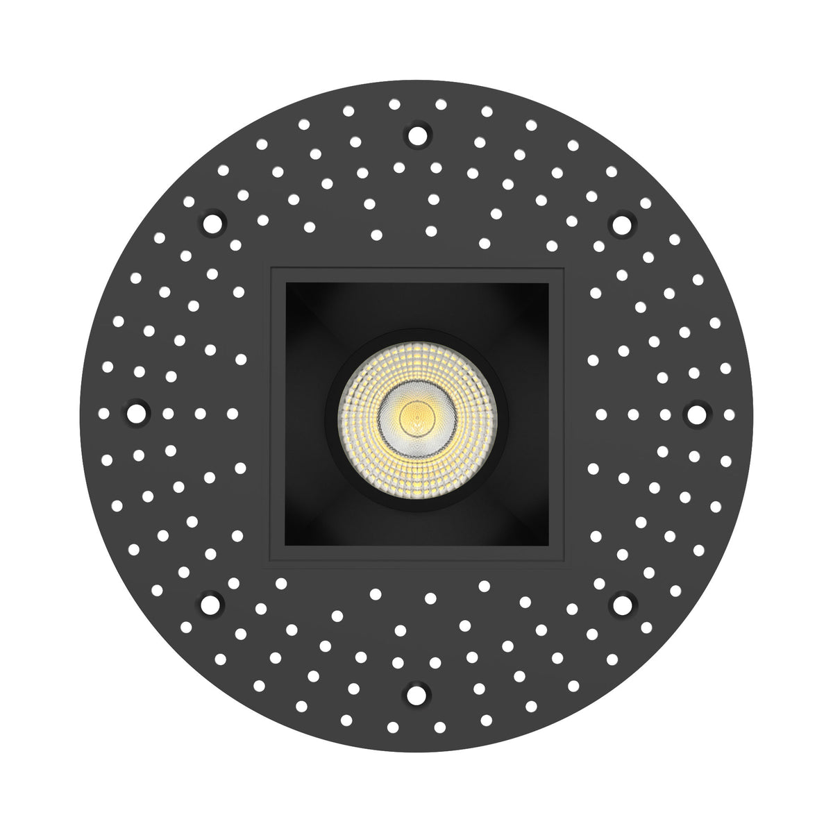 Westgate RDS4TL-MCT5-BK 4" Square Trimless Recessed Downlight, 20W, 5CCT Selectable, 1,600 Lumens, 90 CRI - Black Finish