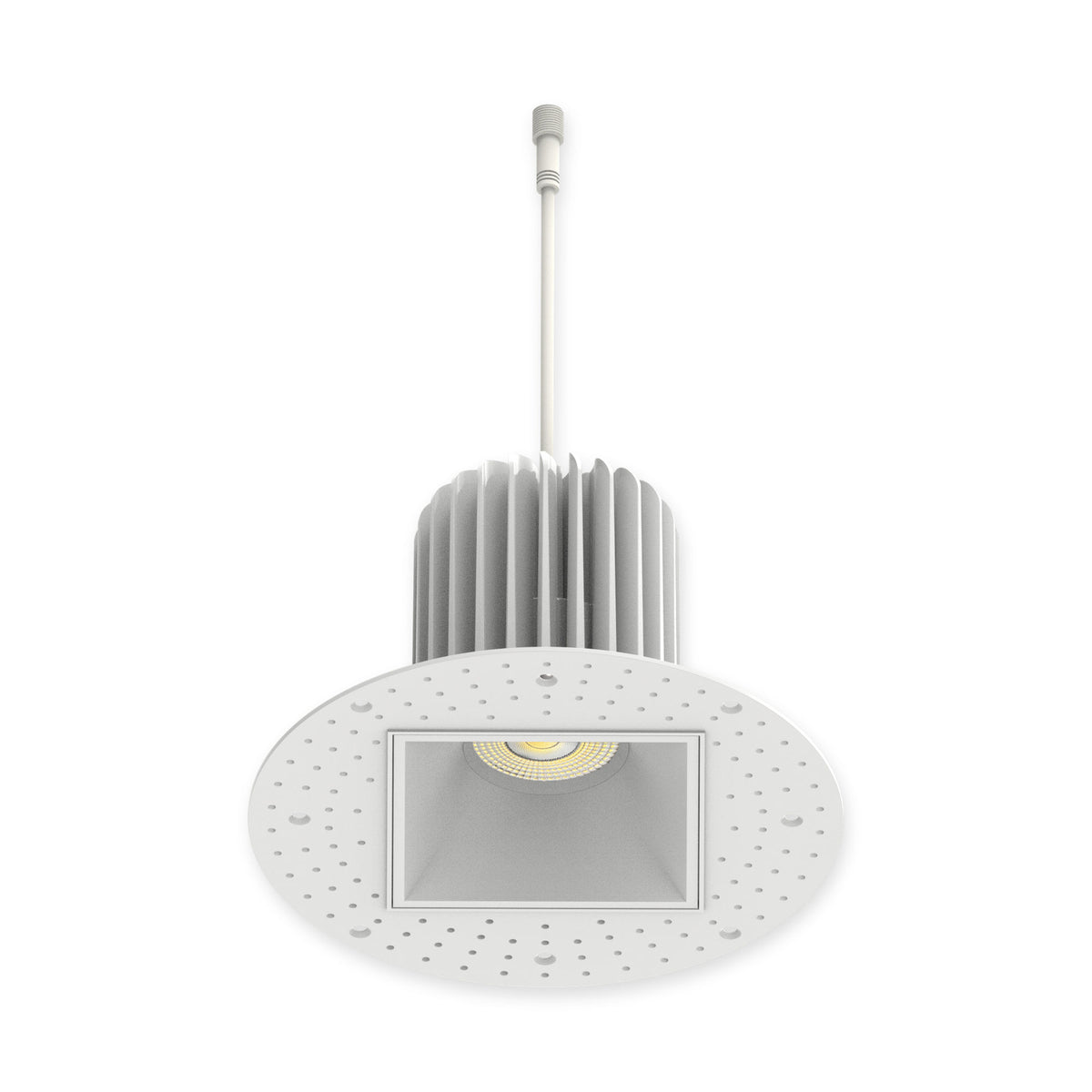 Westgate RDS4TL-MCT5 4" Square Trimless Recessed Downlight, 20W, 5CCT Selectable, 1,600 Lumens, 90 CRI - White Finish