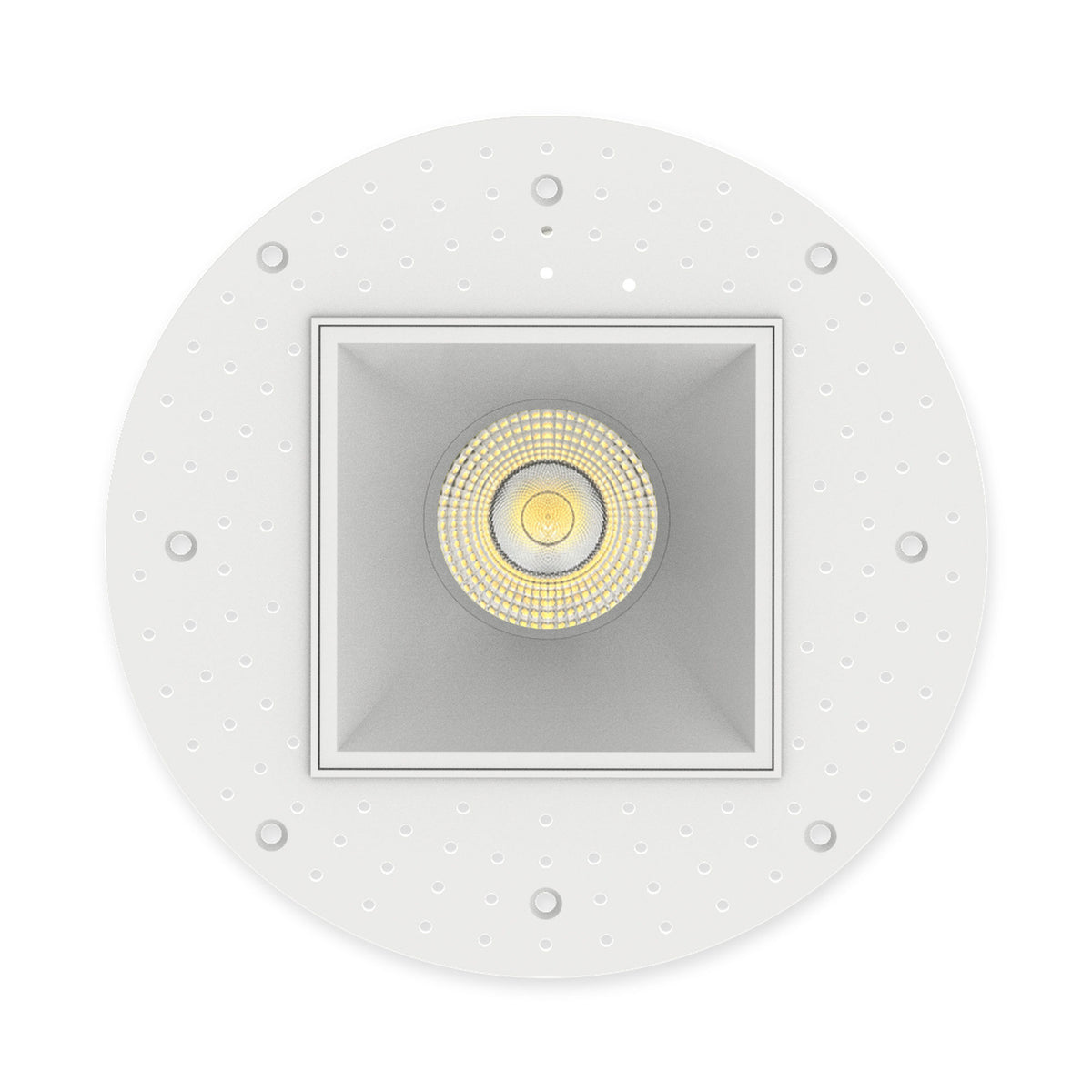 Westgate RD2TL-HL-MCT5 2" Round High-Lumen Trimless Recessed Downlight, 14W, 5CCT Selectable, 950 Lumens, 90 CRI - White Finish
